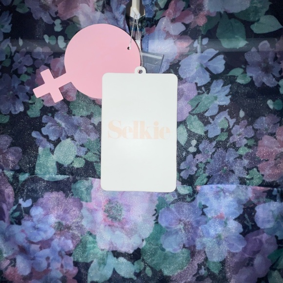 NWT Selkie The Nirvana Royal Puff Dress - Picture 5 of 6